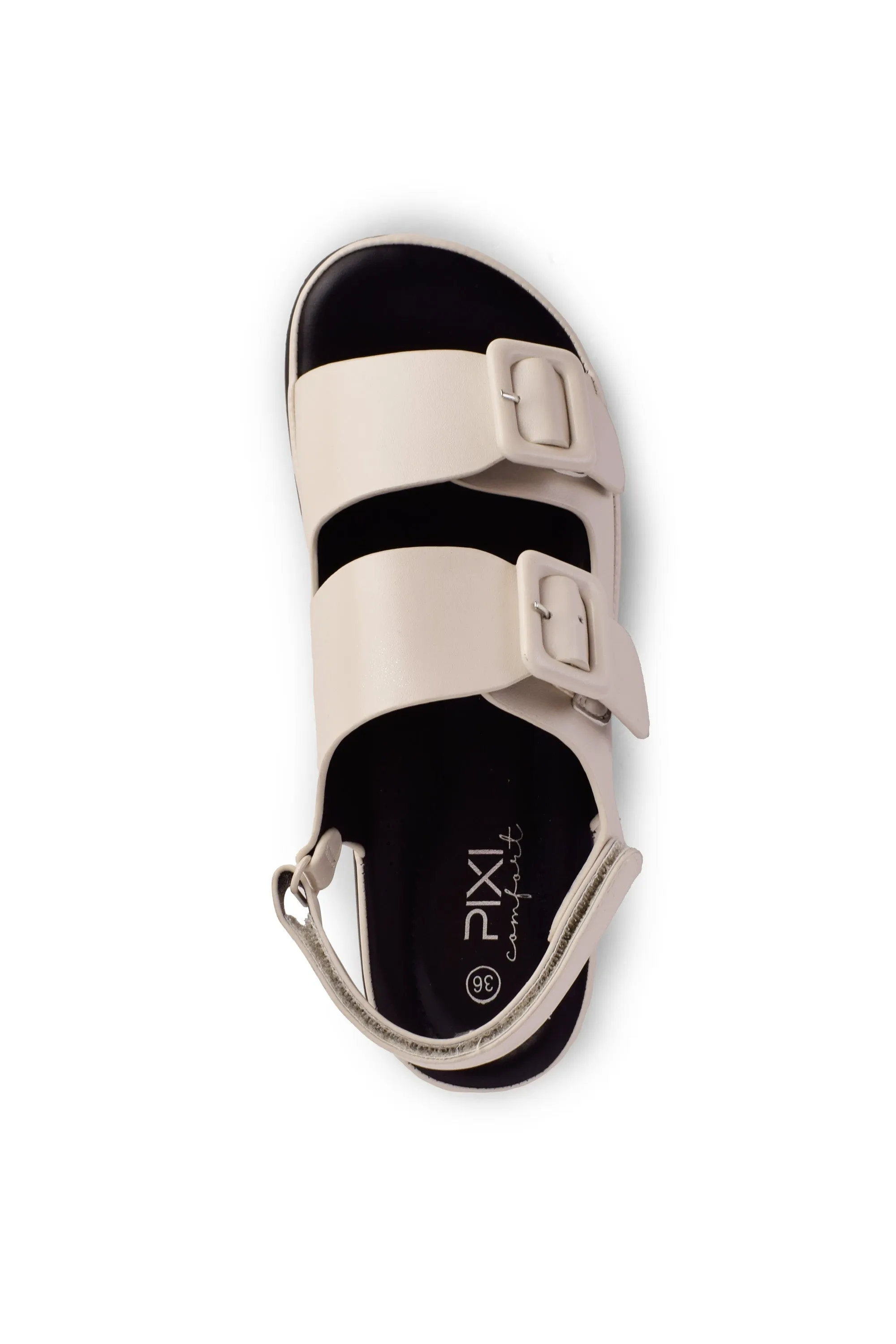 01-5217 Flat Buckle Sandal