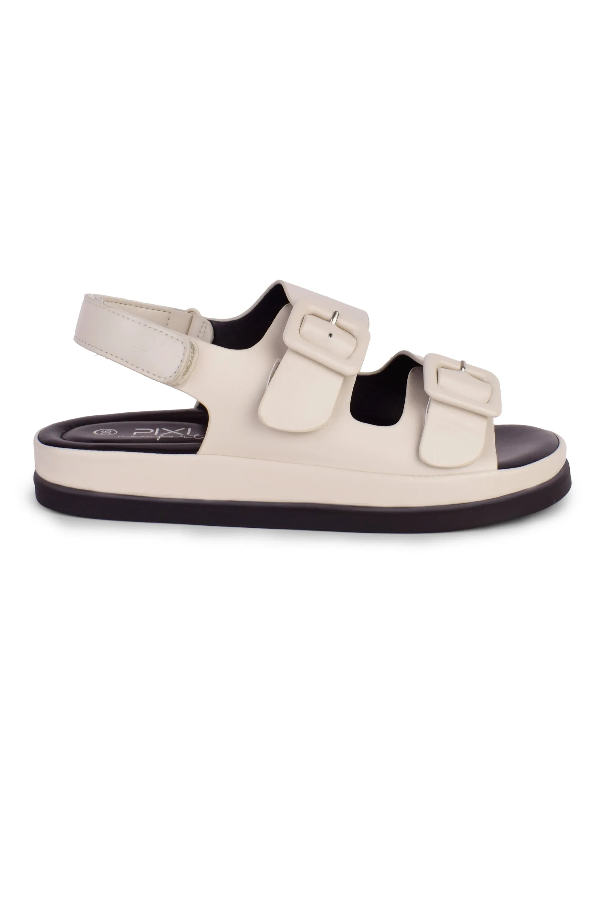 01-5217 Flat Buckle Sandal