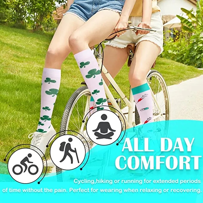 1-Pair Cool Compression Socks ( 20-30MMHG) | Actinput