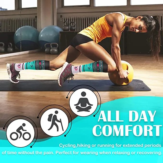 1-Pair Cool Compression Socks ( 20-30MMHG) | Actinput