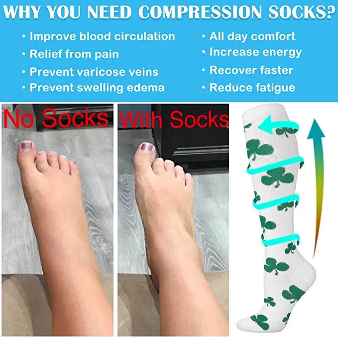 1-Pair Cool Compression Socks ( 20-30MMHG) | Actinput