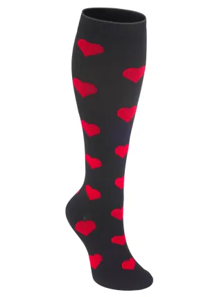 1-Pair Red Heart Compression Socks (20-30mmHg) | Actinput