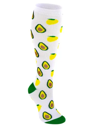 1-Pair Youth Avocado Compression Socks (20-30mmHg) | Actinput