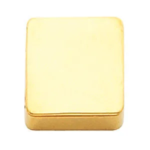 14k Yellow Gold Bracelet Slide