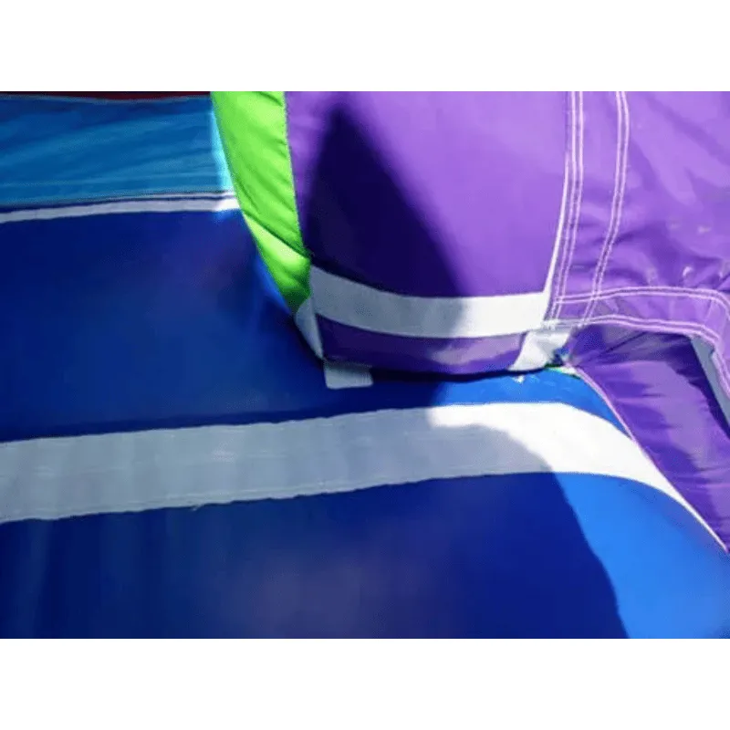 18'H Blue Water Slide Wet n Dry