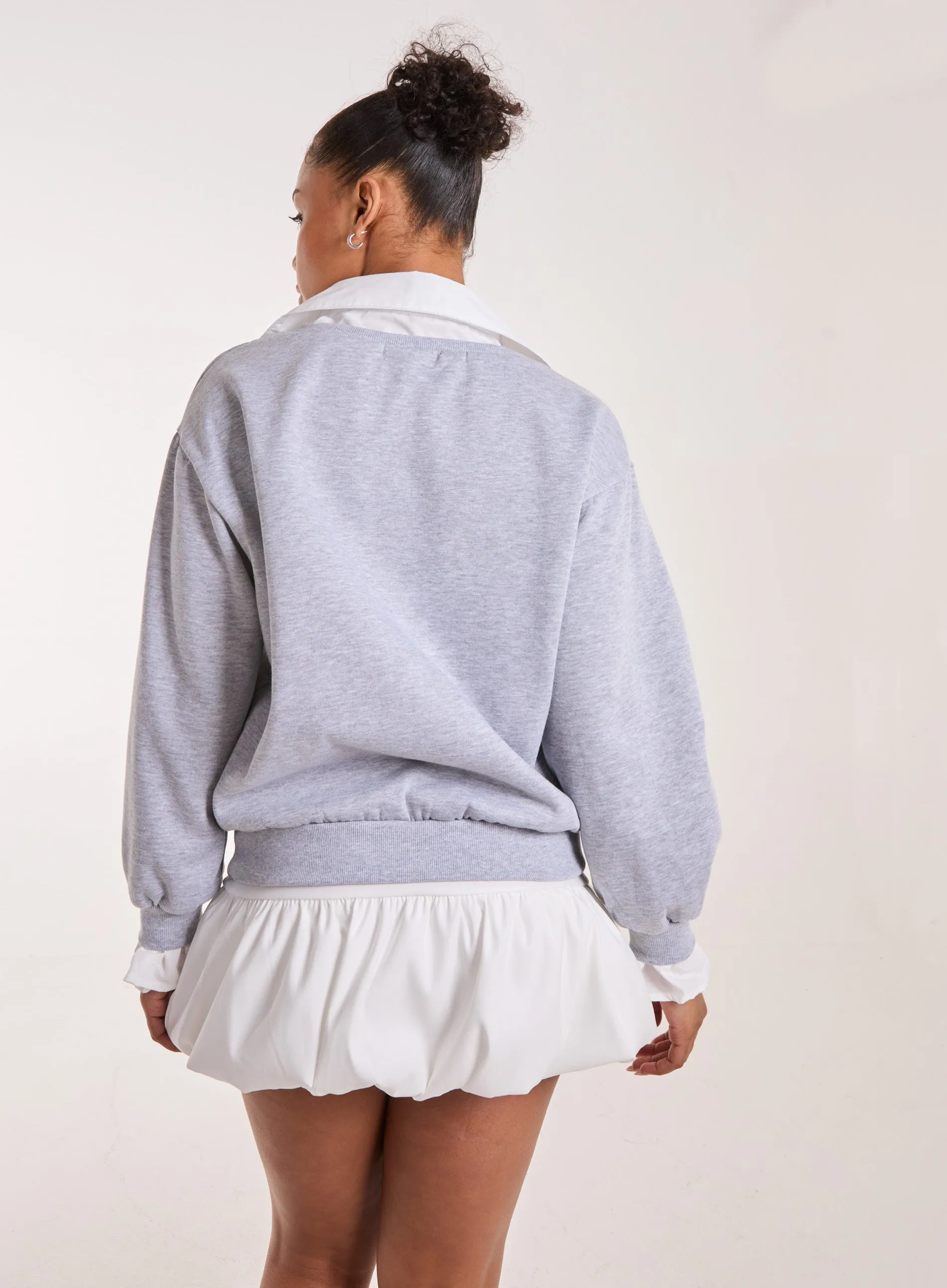 2 in 1 V Neck Jumper
