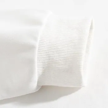 2021 Fashion Warm Christmas O-Neck White Sweater L