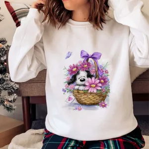 2021 Fashion Warm Christmas O-Neck White Sweater M