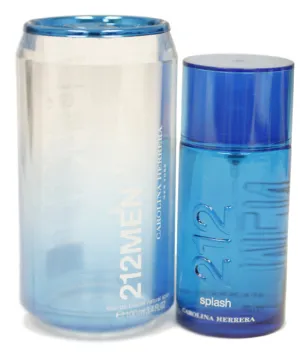 212 Men Splash Eau De Toilette for Men