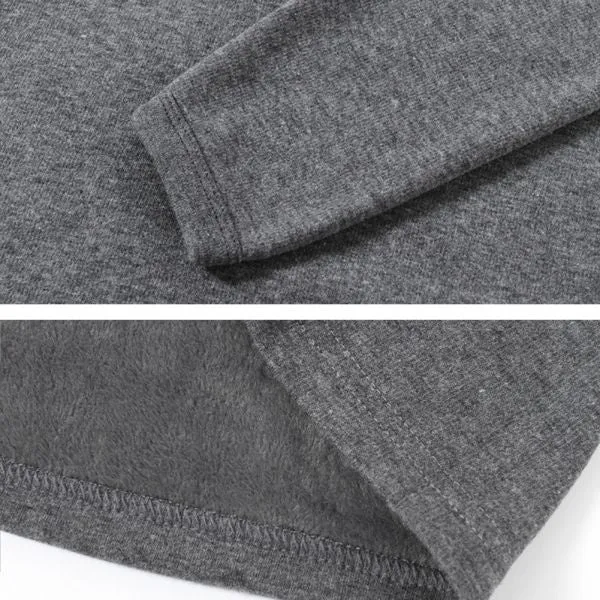 2Pcs Men Thermal Underwear Set Winter Warm Thicken Long Suits