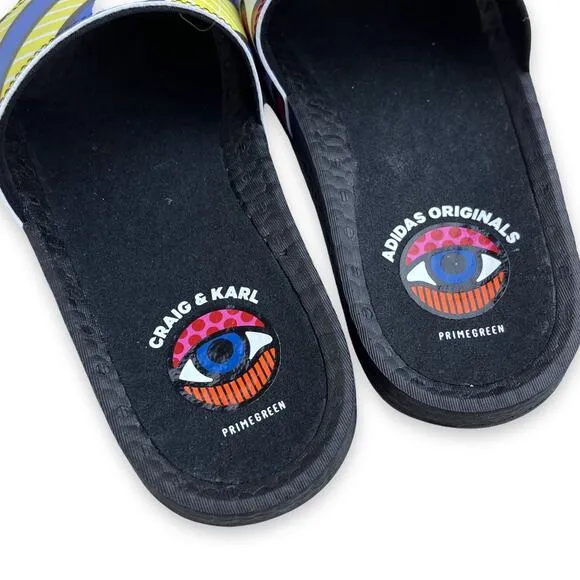 adidas Adilette Boost Craig Karl Black Sandal Slide Mens Size US7 NWT GY5351