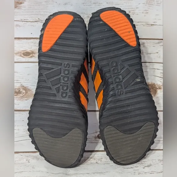 Adidas Men Green and Orange Sneakers