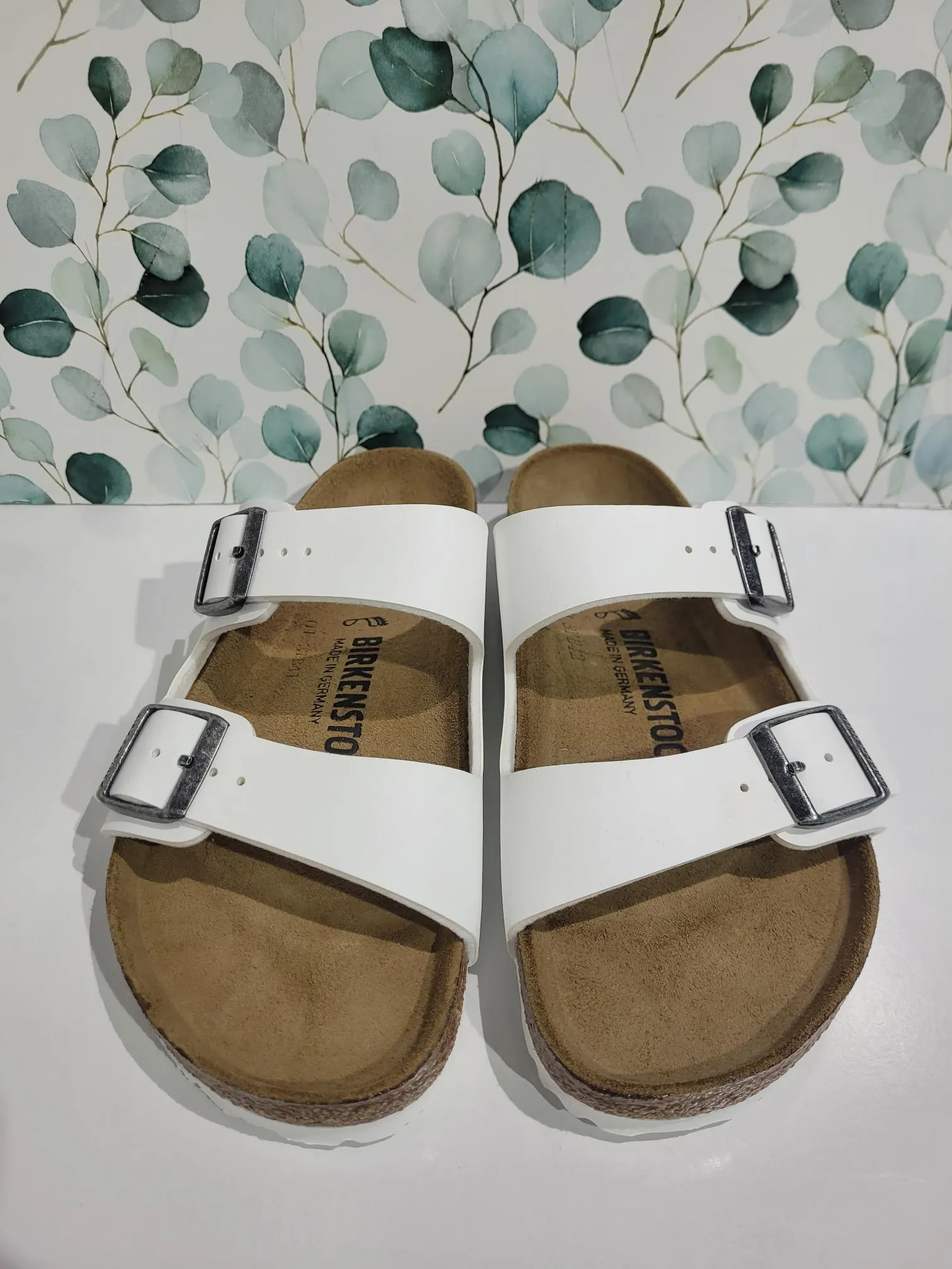 Arizona White Birko by Birkenstock