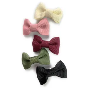 Baby Wisp Charlotte Bow Clips 5PK