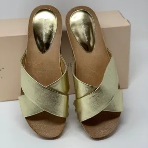 BCBGeneration  Soho Slide Wooden Clog Sandals
