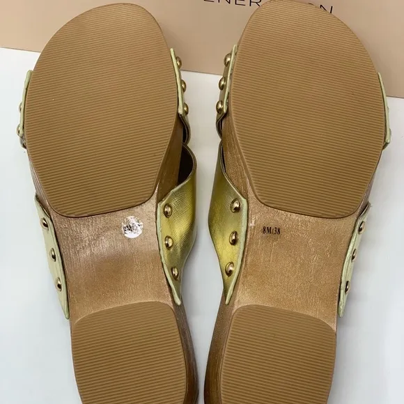 BCBGeneration  Soho Slide Wooden Clog Sandals