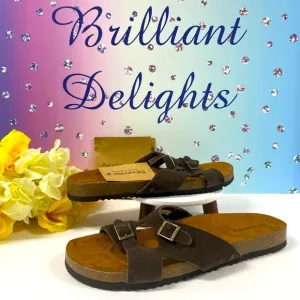 🐾BEARPAW SUEDE SLIDE SANDALS