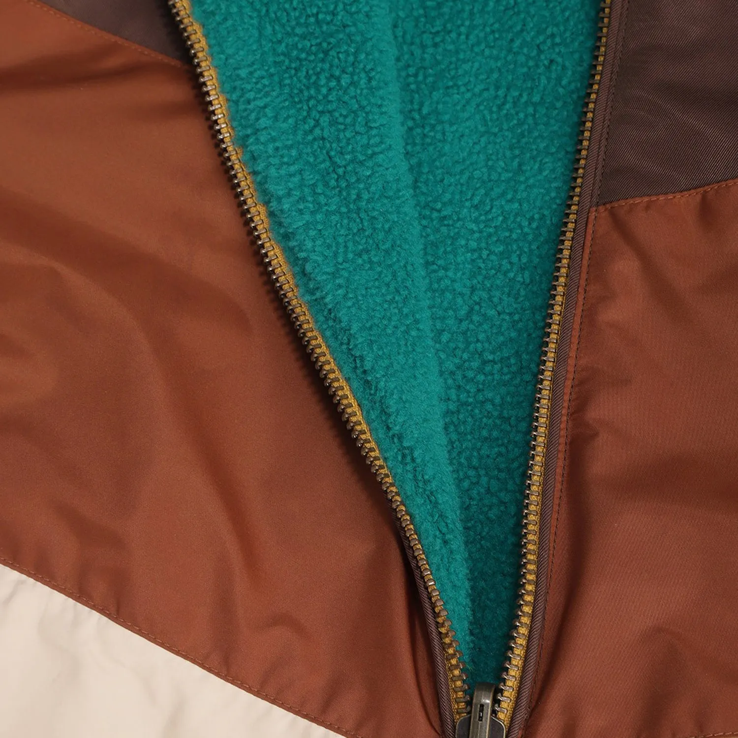 Beaver Hooded Reversible Jacket