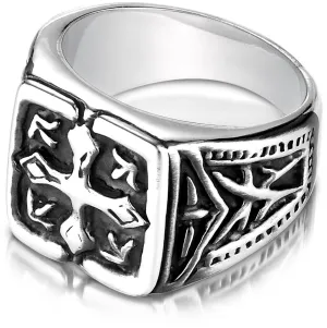 Benchmark Cobaltchrome 9mm Fancy Blackened Comfort-Fit Wedding Band Ring, (Sizes 6 - 14)