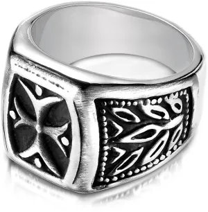 Benchmark Cobaltchrome 9mm Fancy Blackened Comfort-Fit Wedding Band Ring, (Sizes 6 - 14)