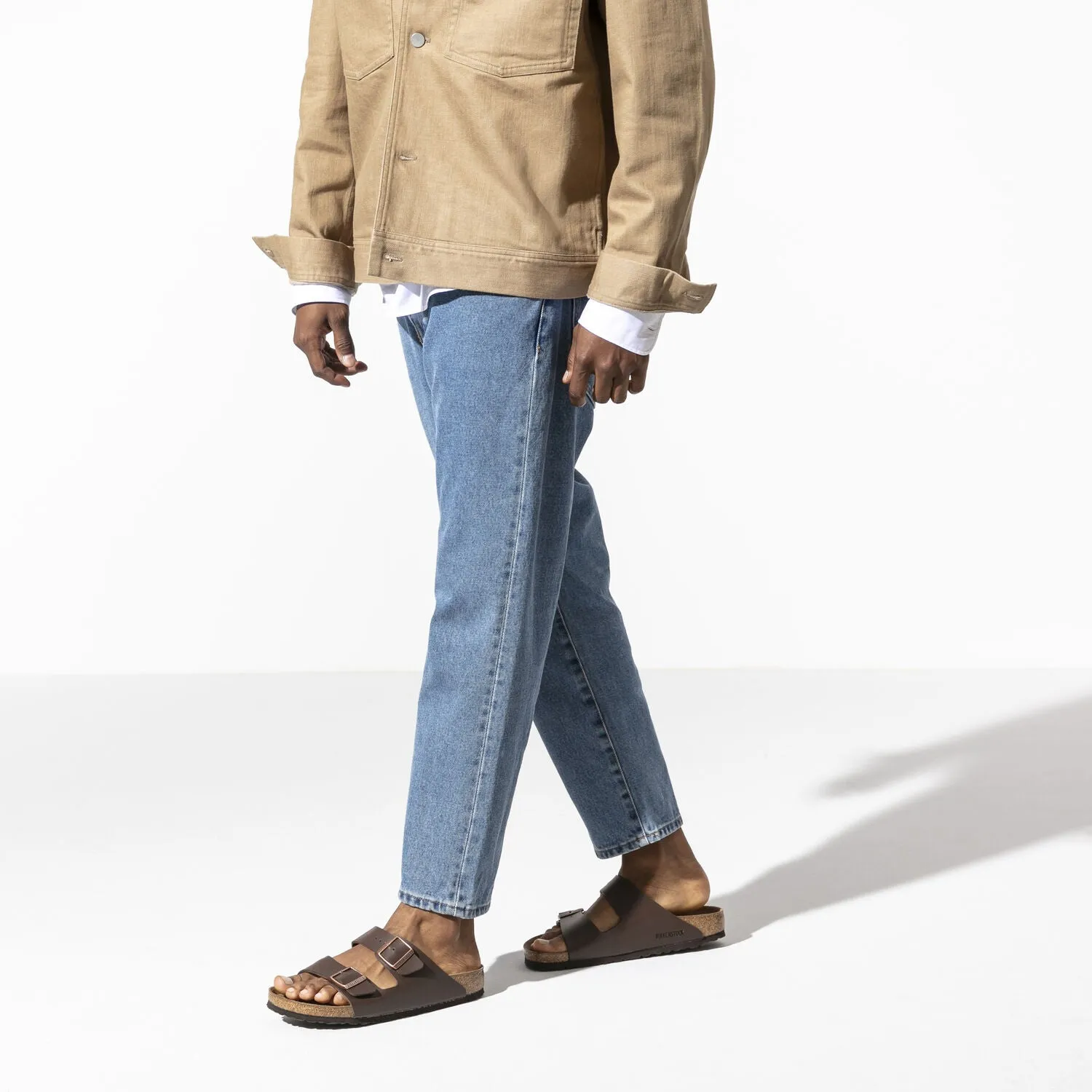 Birkenstock Arizona Birko Flor - Dark Brown