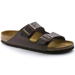 Birkenstock Arizona Birko Flor - Dark Brown