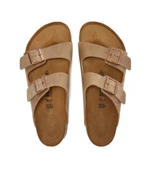 Birkenstock Arizona Natural Leather N U Oiled Unisex Sandals