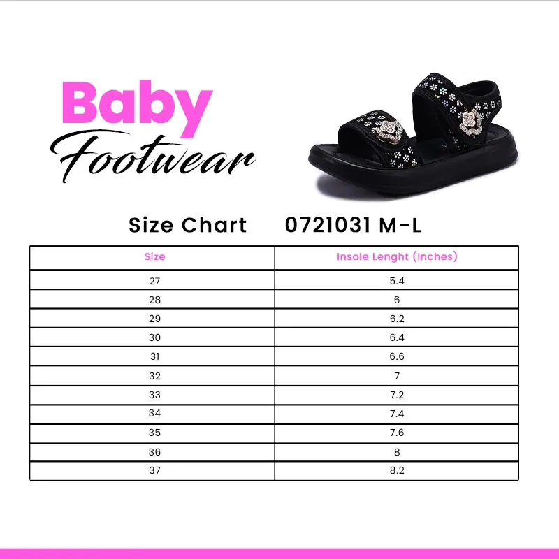 Black Fancy Sandal 0721031