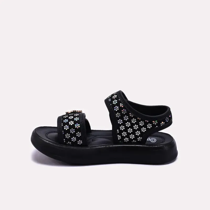 Black Fancy Sandal 0721031