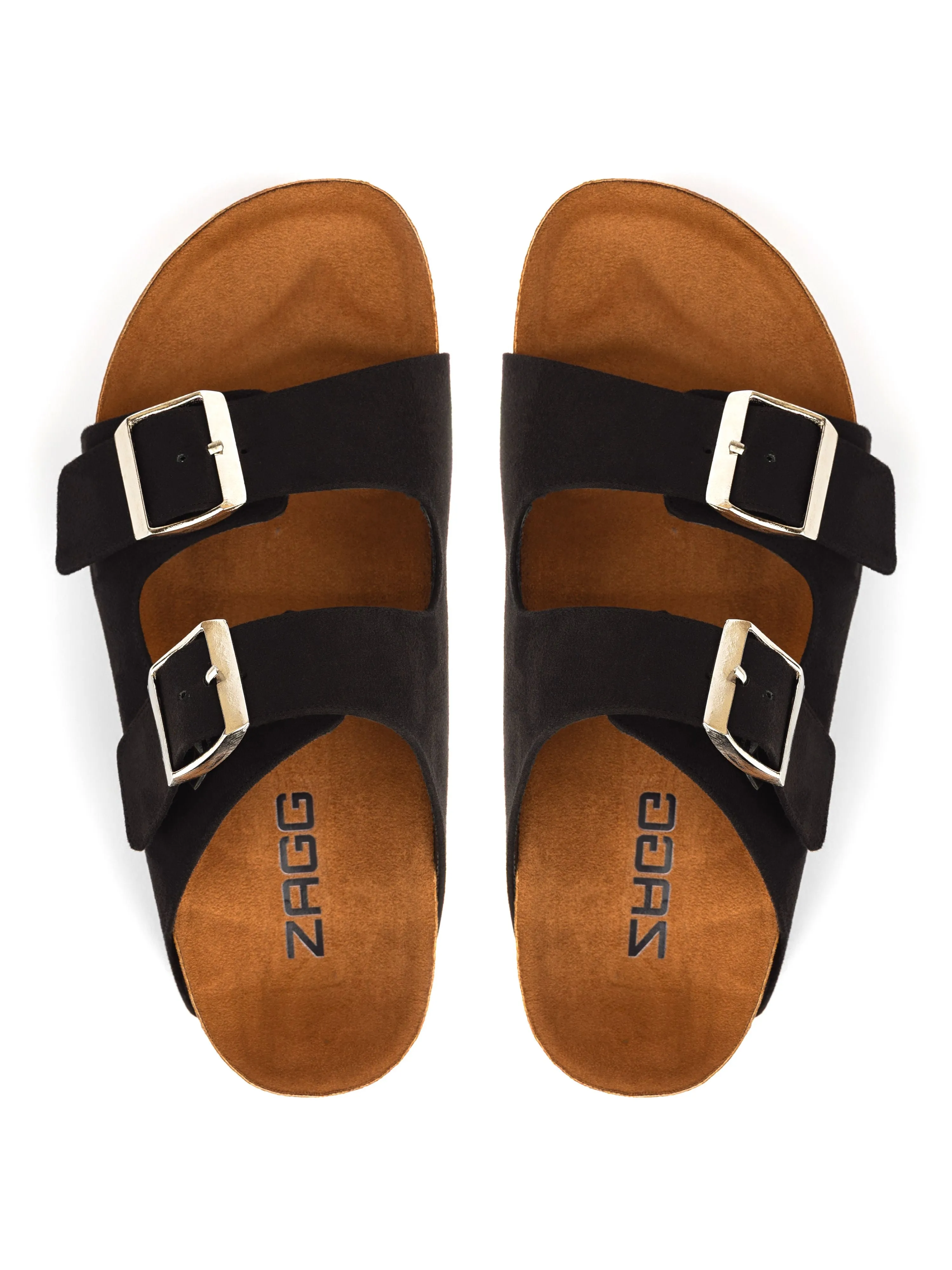 Black High Double Buckle