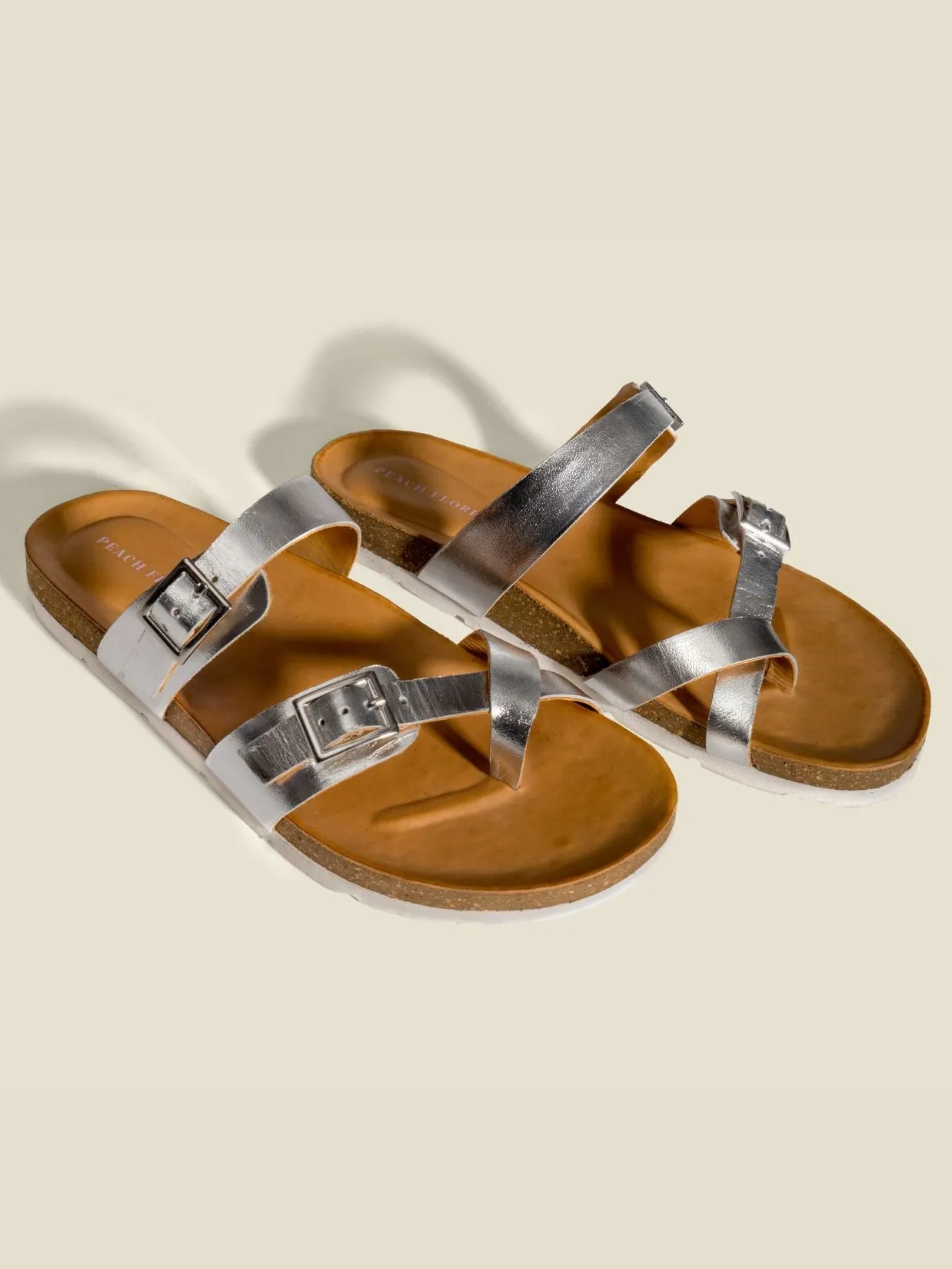 Brescia Leather Slides