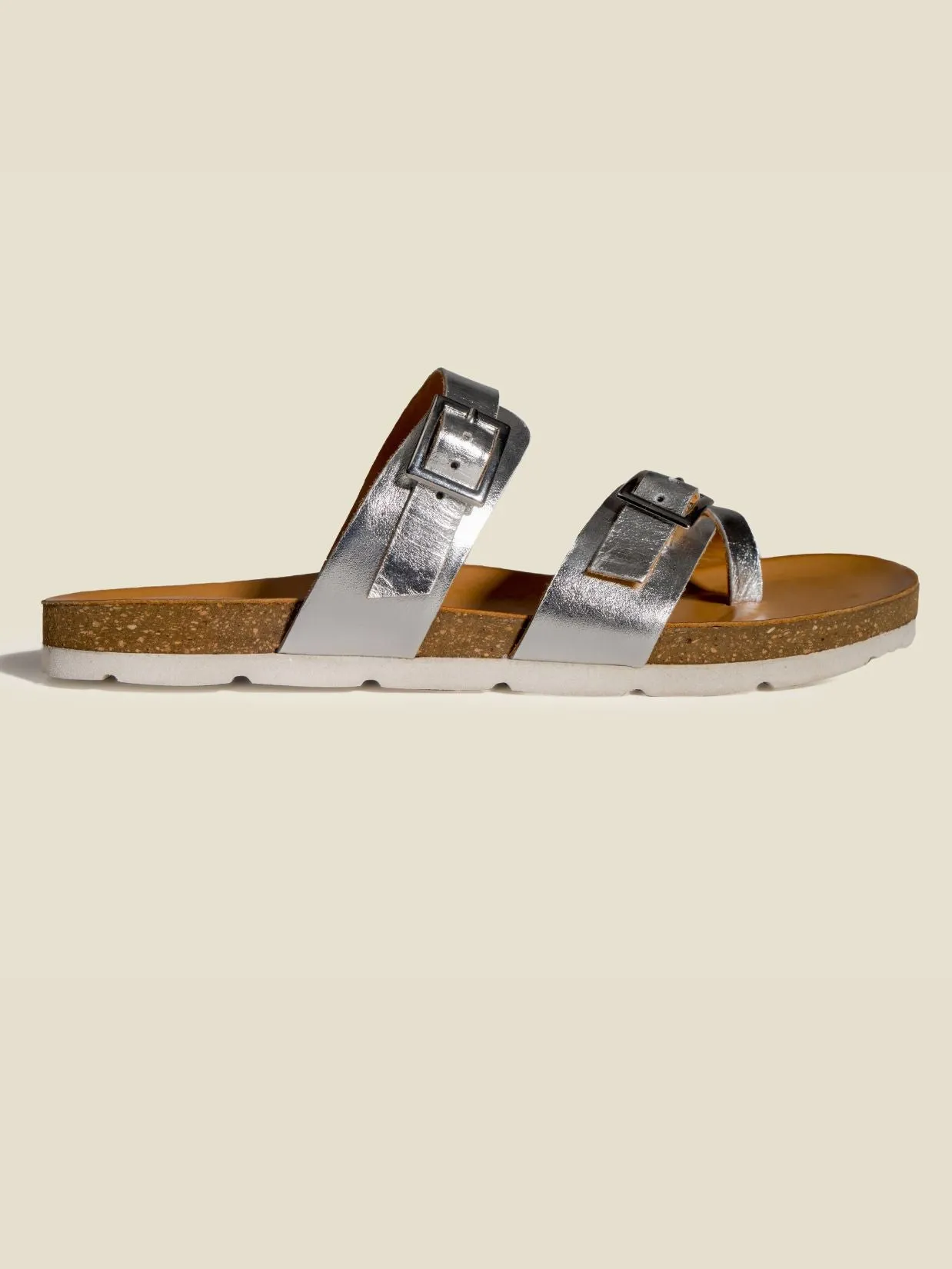 Brescia Leather Slides