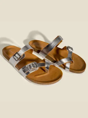 Brescia Leather Slides