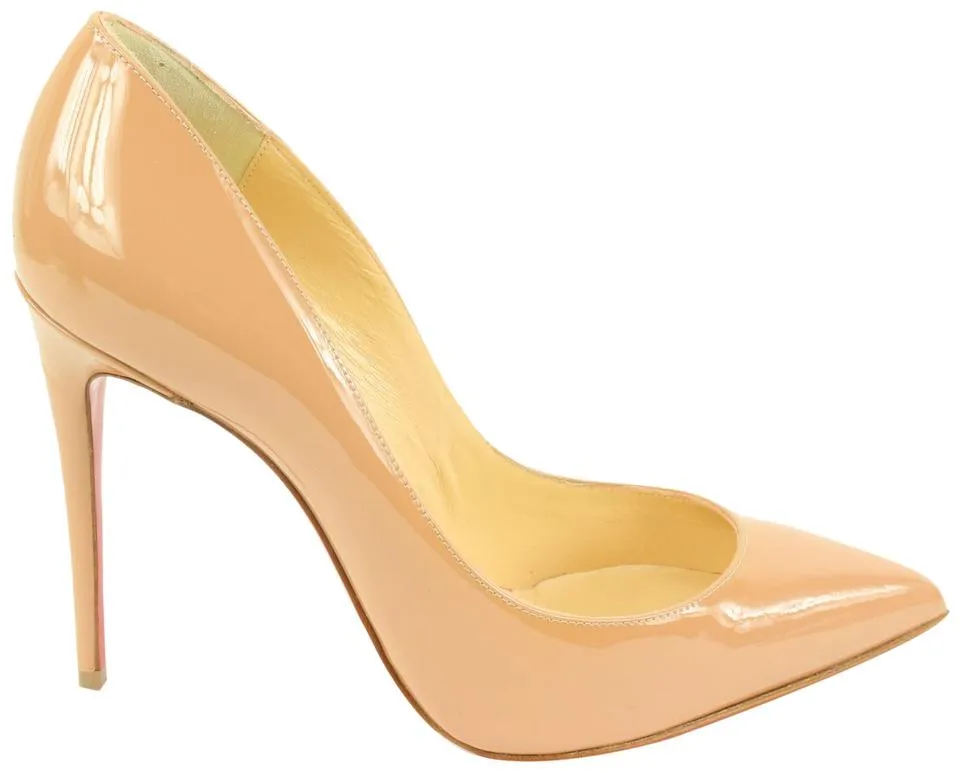 Christian Louboutin Size 36.5 Nude Pigalle Follies Heels 79cl317s