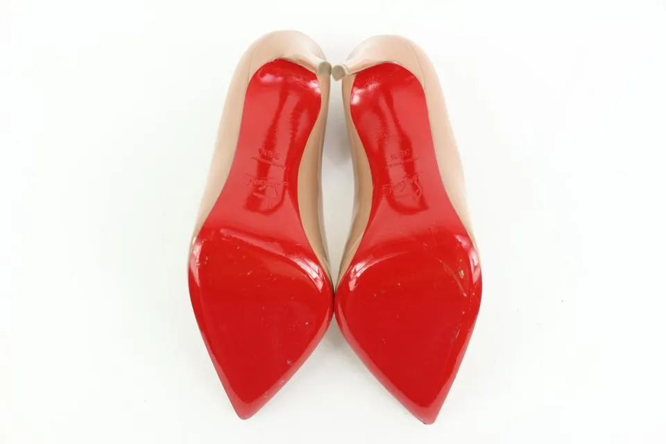 Christian Louboutin Size 36.5 Nude Pigalle Follies Heels 79cl317s