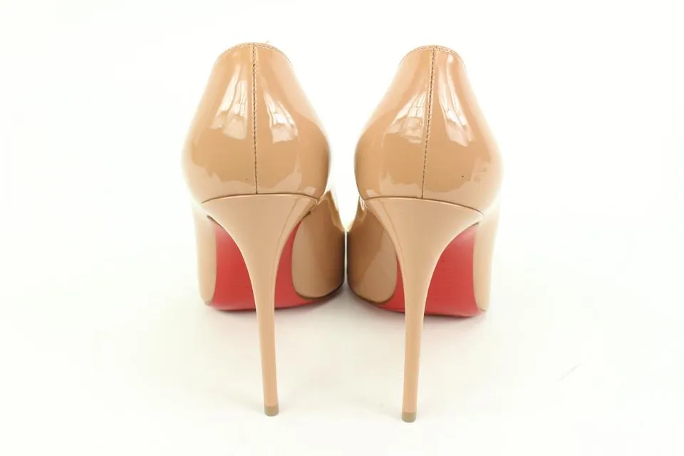 Christian Louboutin Size 36.5 Nude Pigalle Follies Heels 79cl317s