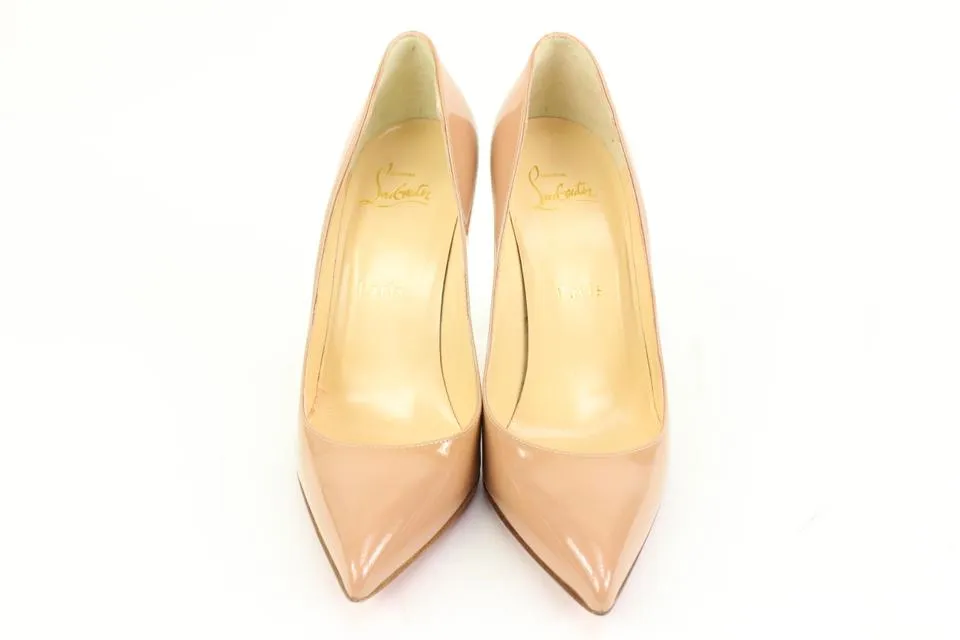 Christian Louboutin Size 36.5 Nude Pigalle Follies Heels 79cl317s