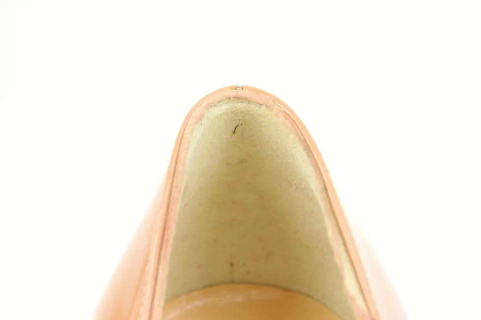 Christian Louboutin Size 36.5 Nude Pigalle Follies Heels 79cl317s