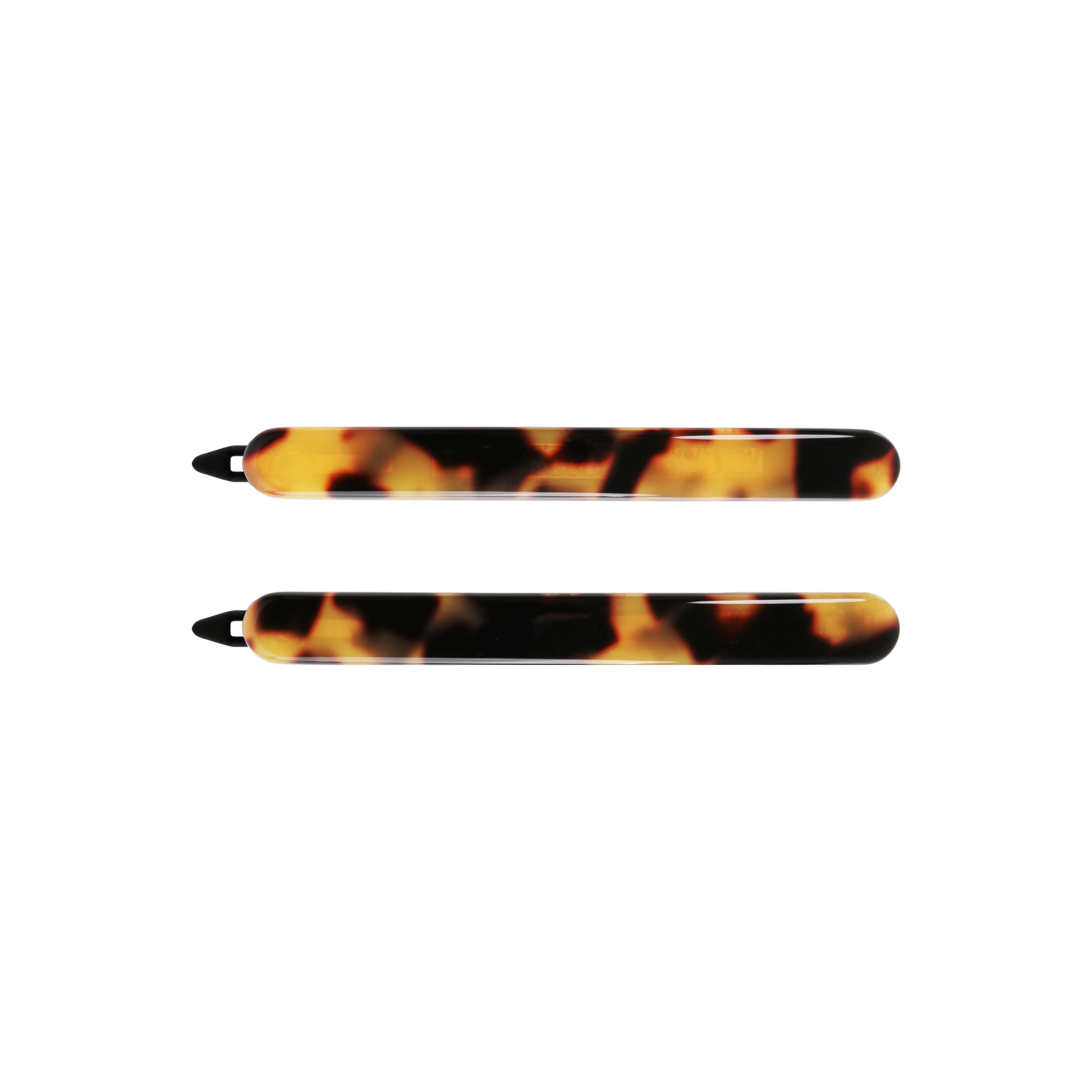 Classic Large Dark Tortoiseshell Hair Clip Set