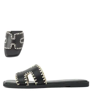 Classic Sandal With Stitching detail