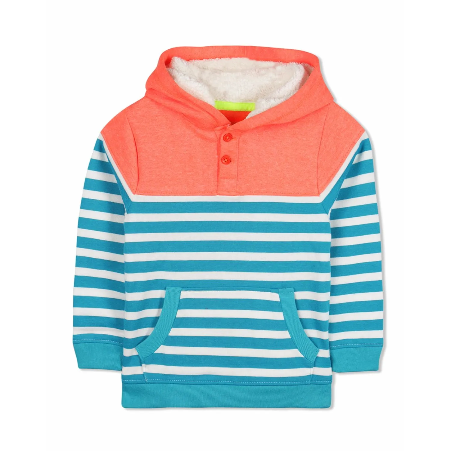 Colorblock Stripe Sweatshirt