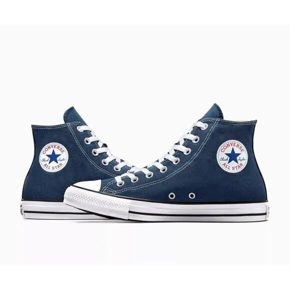 CONVERSE ALL STAR HIGH CHUCK TAYLOR NAVY MEN'S M9622 Size 7 Men's 9 Women