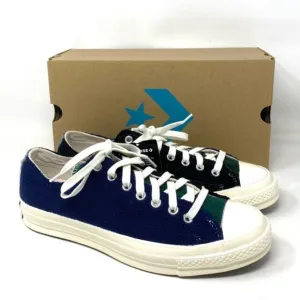 Converse Chuck 70 OX Low Top Blue Green Men’s Fleece Sneakers Skate Size 172268C