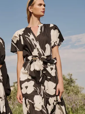 Cora Button Up Midi Dress