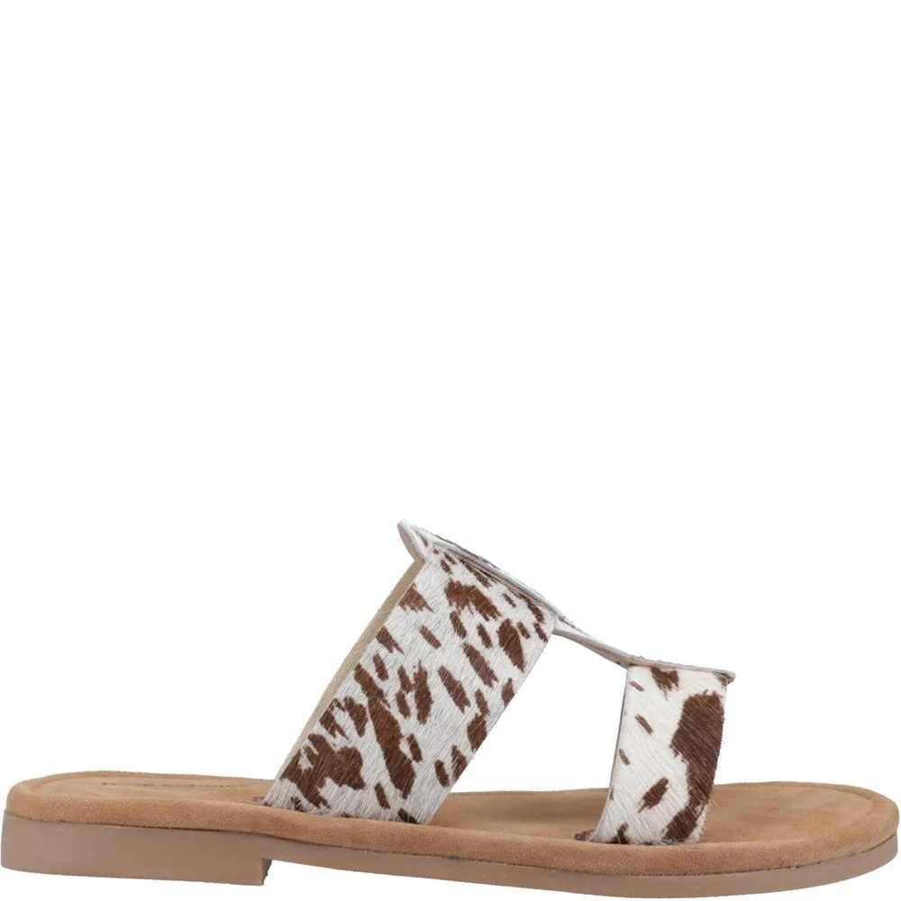 Cow Helen Slide Sandals