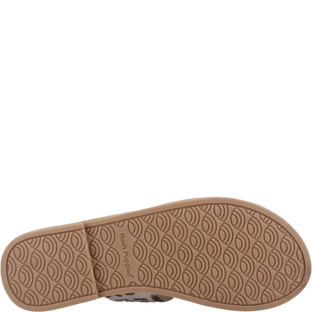 Cow Helen Slide Sandals