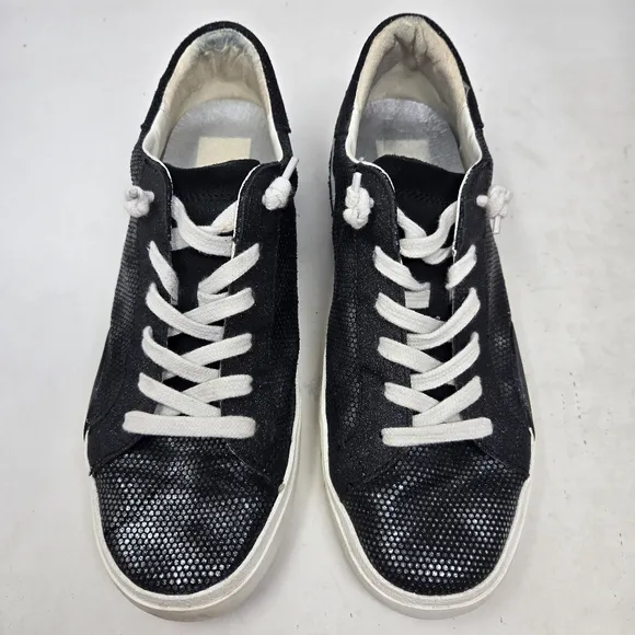 DOLCE VITA Stylish Black Women's Zina Sneakers Size 8