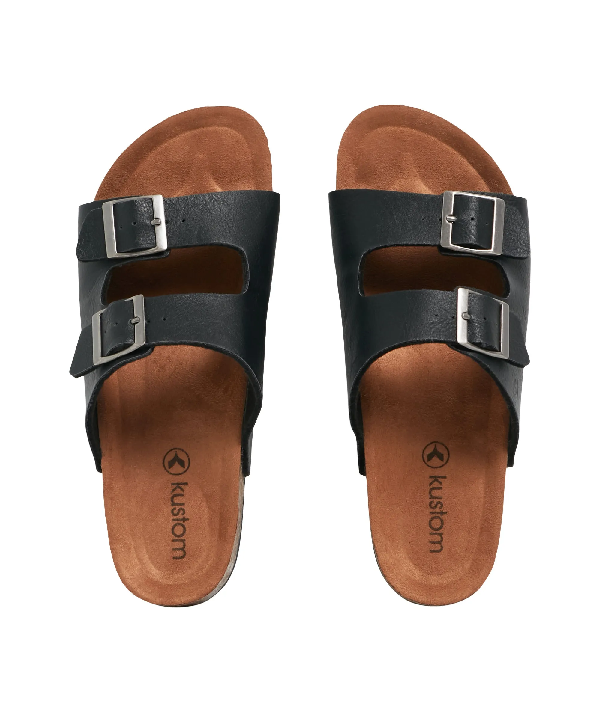 Duo Slide - Black/Tan