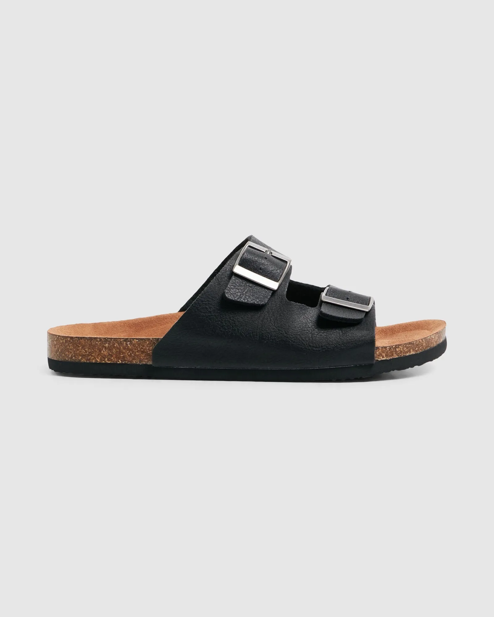 Duo Slide - Black/Tan