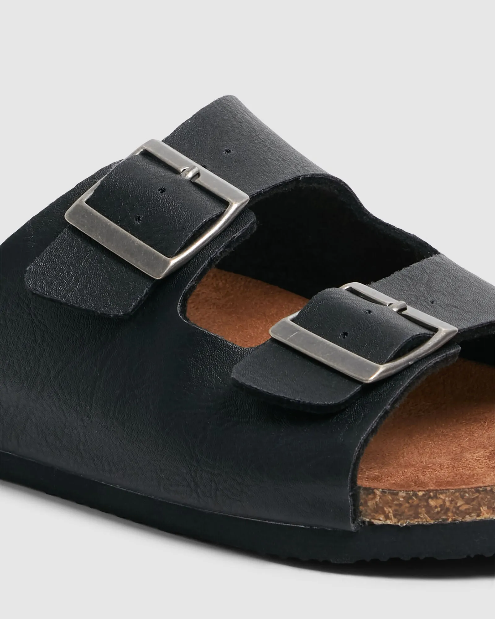 Duo Slide - Black/Tan